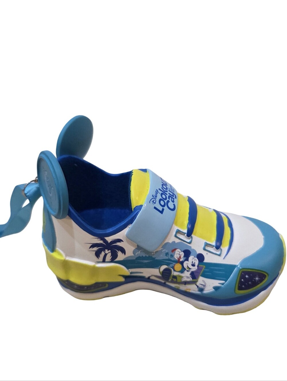 Disney Cruise Line Lookout Cay 5k Race Shoe Sneaker Holiday Ornament NEW